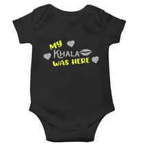 Load image into Gallery viewer, Khala Was Here Eid Rompers for Baby Boy- KidsFashionVilla
