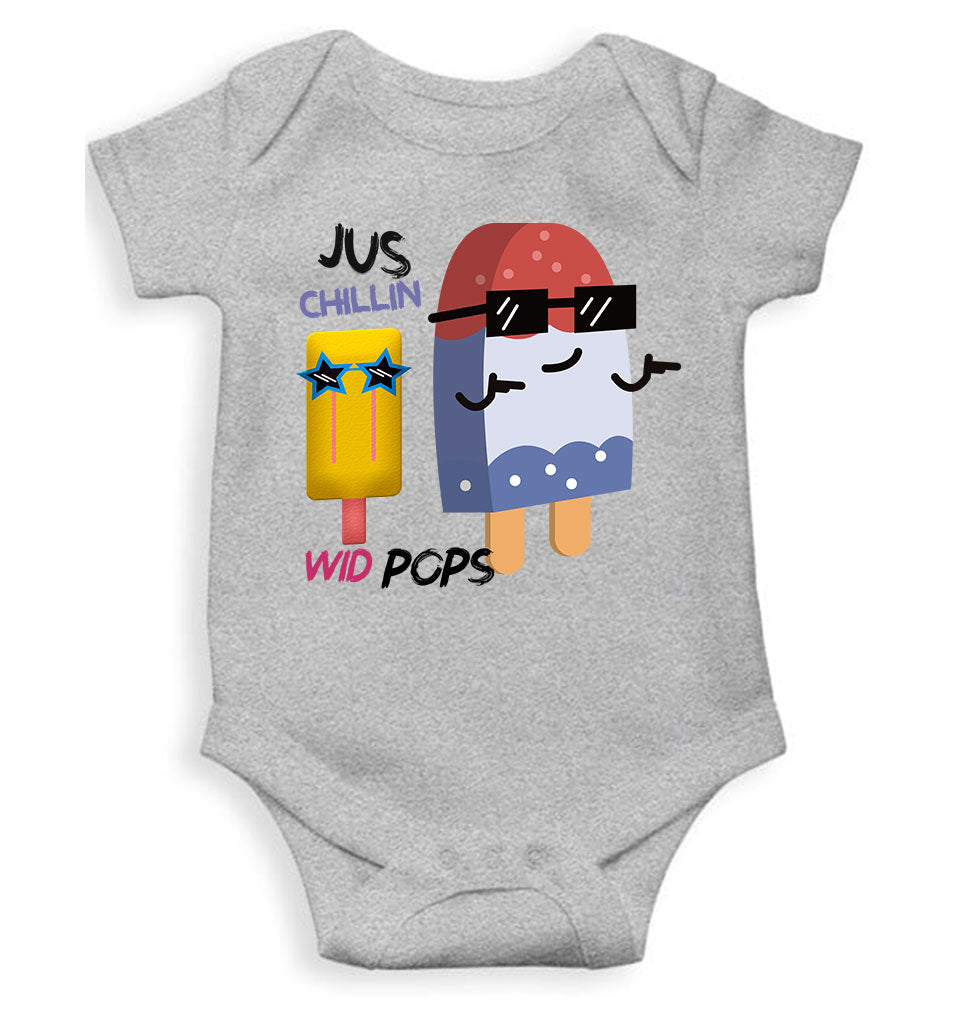 Popsicle Cartoon Rompers for Baby Boy- KidsFashionVilla