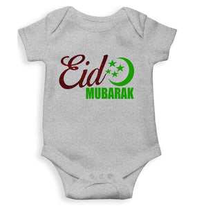 Eid Mubarak Rompers for Baby Girl- KidsFashionVilla