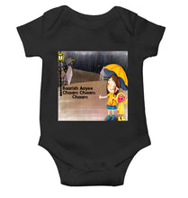 Load image into Gallery viewer, Barish Aayi Cham Cham Poem Rompers for Baby Girl- KidsFashionVilla
