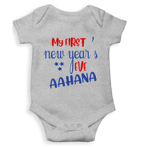 Customized Name My First New Year Rompers for Baby Girl- KidsFashionVilla