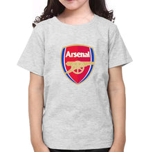 Load image into Gallery viewer, Arsenal Half Sleeves T-Shirt For Girls -KidsFashionVilla
