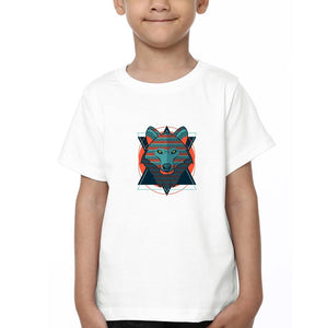 WOLF Half Sleeves T-Shirt for Boy-KidsFashionVilla