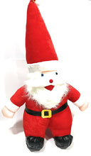 Load image into Gallery viewer, ute Red Santa Clause Stuffed Soft Plush Toy with Jingle Bell for Christmas and Gift 85 cm Tall- KidsFashionVilla
