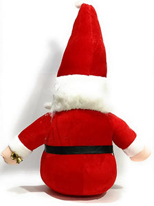 ute Red Santa Clause Stuffed Soft Plush Toy with Jingle Bell for Christmas and Gift 85 cm Tall- KidsFashionVilla