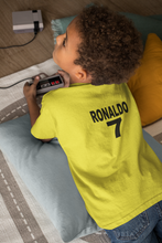 Load image into Gallery viewer, Ronaldo 7  Half Sleeves T-Shirt for Boy-KidsFashionVilla
