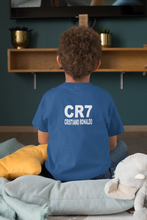 Load image into Gallery viewer, Ronaldo cr7 Half Sleeves T-Shirt for Boy-KidsFashionVilla
