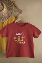 Load image into Gallery viewer, My Boy Is My King Mother And Son Red Matching T-Shirt- KidsFashionVilla
