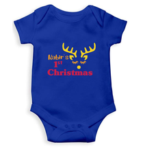 Load image into Gallery viewer, Customized Name First Christmas Rompers for Baby Boy- KidsFashionVilla
