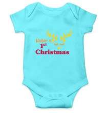 Load image into Gallery viewer, Customized Name First Christmas Rompers for Baby Boy- KidsFashionVilla
