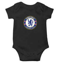 Load image into Gallery viewer, Chelsea Black Rompers for Baby Boy - KidsFashionVilla
