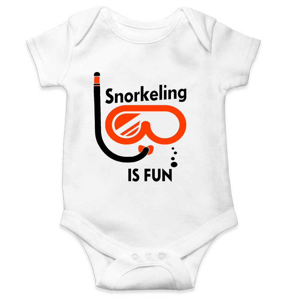 Snorkeling Is Fun Rompers for Baby Girl- KidsFashionVilla