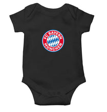 Load image into Gallery viewer, Bayern München Black Rompers for Baby Boy - KidsFashionVilla
