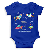 Load image into Gallery viewer, Spaceships Rompers for Baby Girl- KidsFashionVilla
