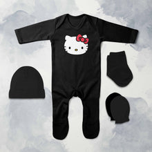 Load image into Gallery viewer, Most Lovely Cartoon Jumpsuit with Cap, Mittens and Booties Romper Set for Baby Boy - KidsFashionVilla
