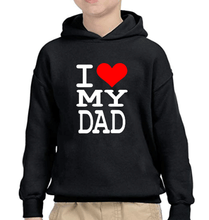 Load image into Gallery viewer, I Love My Son I Love My Dad Father and Son Matching Hoodies- KidsFashionVilla
