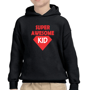 Super Awesome Kid Super Awesome Mom Mother and Son Matching Hoodies- KidsFashionVilla
