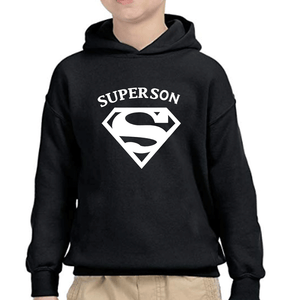 Super Son Super Dad Father and Son Matching Hoodies- KidsFashionVilla