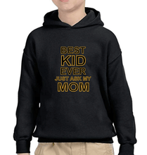 Load image into Gallery viewer, Best Mom Ever Best Kid Ever Mother and Son Matching Hoodies- KidsFashionVilla
