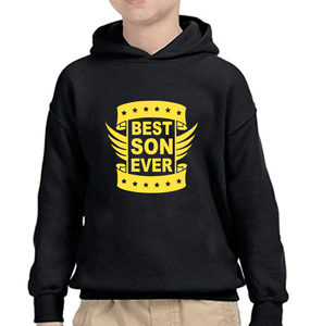 Best Dad Ever Best Son Ever Father and Son Matching Hoodies- KidsFashionVilla