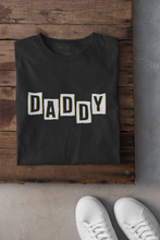 Load image into Gallery viewer, Daddy Father and Daughter Black Matching T-Shirt- KidsFashionVilla
