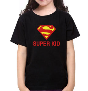 Superman Dad Superman Kid Father and Daughter Matching T-Shirt- KidsFashionVilla