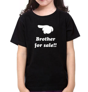 I Love My Sister Brother For Sale Brother-Sister Kid Half Sleeves T-Shirts -KidsFashionVilla