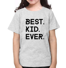 Load image into Gallery viewer, Best Dad Ever Best Kid Ever Father and Daughter Matching T-Shirt- KidsFashionVilla
