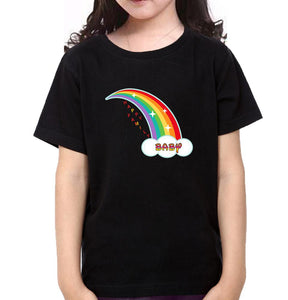 Happy family Family Half Sleeves T-Shirts-KidsFashionVilla