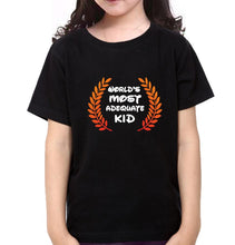 Load image into Gallery viewer, World&#39;s Most Adequate Kid Mom Dad Family Half Sleeves T-Shirts-KidsFashionVilla
