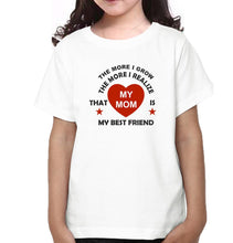 Load image into Gallery viewer, Mom Kid Best Friend Mother and Daughter Matching T-Shirt- KidsFashionVilla
