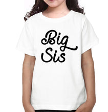 Load image into Gallery viewer, Big Sis Lil Bro Brother-Sister Kid Half Sleeves T-Shirts -KidsFashionVilla
