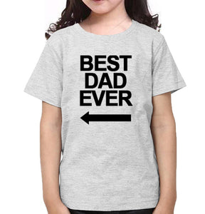 Best Dad Ever Best Daughter Ever Father and Daughter Matching T-Shirt- KidsFashionVilla