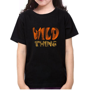 Wild Things Family Half Sleeves T-Shirts-KidsFashionVilla