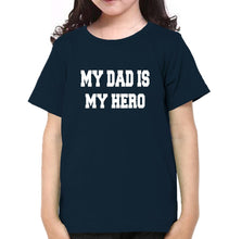 Load image into Gallery viewer, My Daughter My Princess My Dad  My Hero Father and Daughter Matching T-Shirt- KidsFashionVilla
