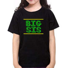 Load image into Gallery viewer, Big Sis Lil Sis Sister-Sister Kids Half Sleeves T-Shirts -KidsFashionVilla
