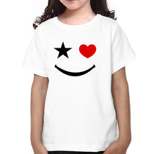 Load image into Gallery viewer, Smiley Mother and Daughter Matching T-Shirt- KidsFashionVilla
