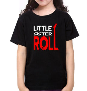 Rock N Roll Brother-Sister Kid Half Sleeves T-Shirts -KidsFashionVilla
