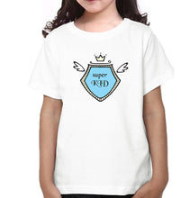Load image into Gallery viewer, Super Mom &amp; Super Kid Mother and Daughter Matching T-Shirt- KidsFashionVilla

