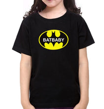 Load image into Gallery viewer, Batdad Batbaby Father and Daughter Matching T-Shirt- KidsFashionVilla
