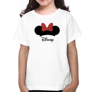 Disney Family Half Sleeves T-Shirts-KidsFashionVilla