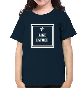 Like Daughter Like Father Father and Daughter Matching T-Shirt- KidsFashionVilla