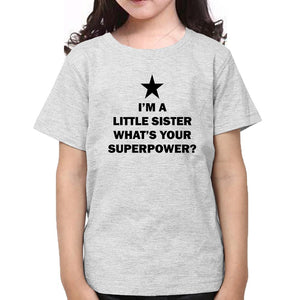 I'M Big Brother I ' M Little Sister Brother-Sister Kid Half Sleeves T-Shirts -KidsFashionVilla