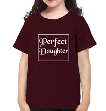 Load image into Gallery viewer, Perfect Dad Perfect Daughter Father and Daughter Matching T-Shirt- KidsFashionVilla
