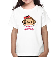 Load image into Gallery viewer, Mother Monkey Baby Monkey Mother and Daughter Matching T-Shirt- KidsFashionVilla
