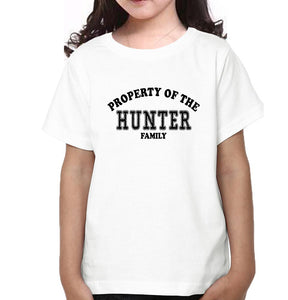 Hunter Family Family Half Sleeves T-Shirts-KidsFashionVilla
