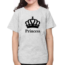 Load image into Gallery viewer, King Princess Father and Daughter Matching T-Shirt- KidsFashionVilla
