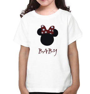 Daddy mommy baby Family Half Sleeves T-Shirts-KidsFashionVilla