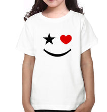 Load image into Gallery viewer, Smiley Family Half Sleeves T-Shirts-KidsFashionVilla
