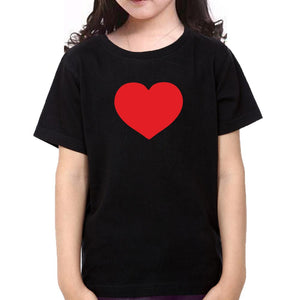 Tie Heart Father and Daughter Matching T-Shirt- KidsFashionVilla